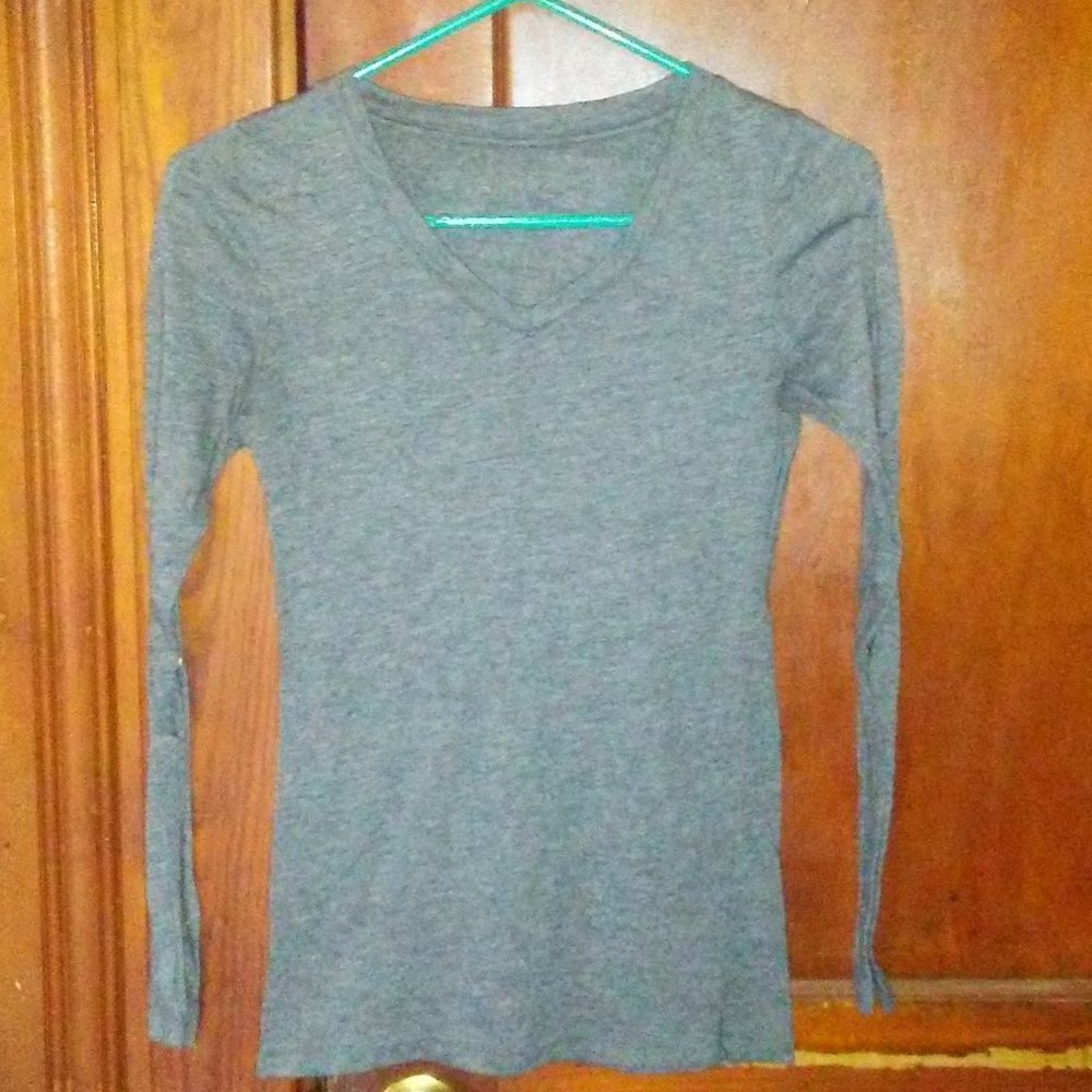 Sheer Gray Shirt sz. S